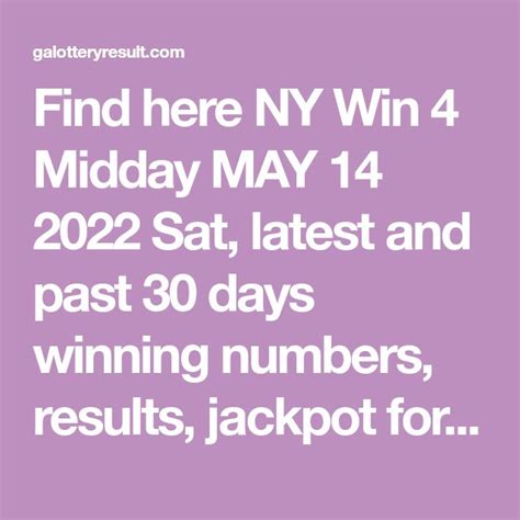 New York (NY) Numbers Prizes and Odds for Wed, Aug 28, 2024 .